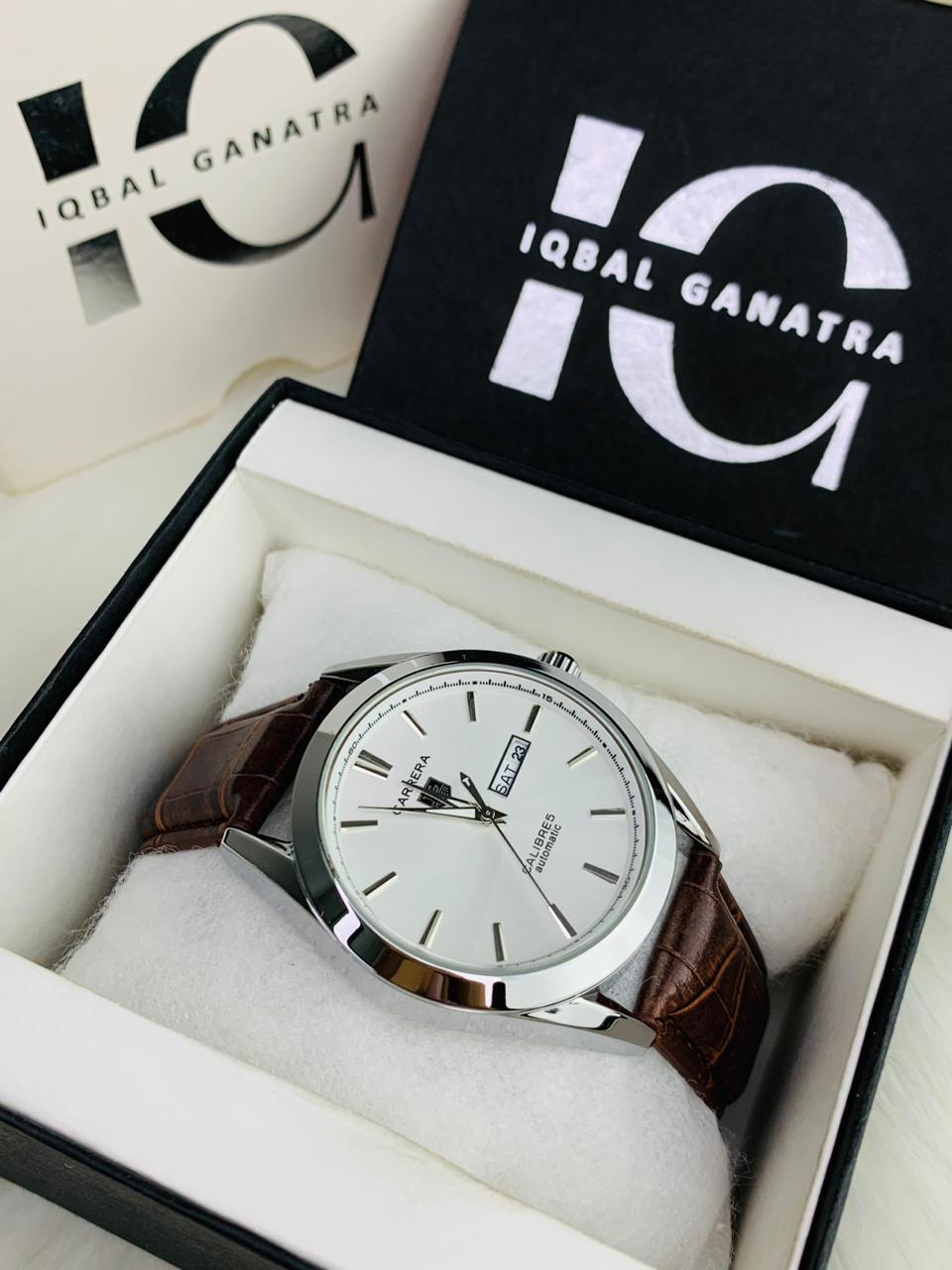 Tag Calibre 5 Watch With Day&Date (Brown)