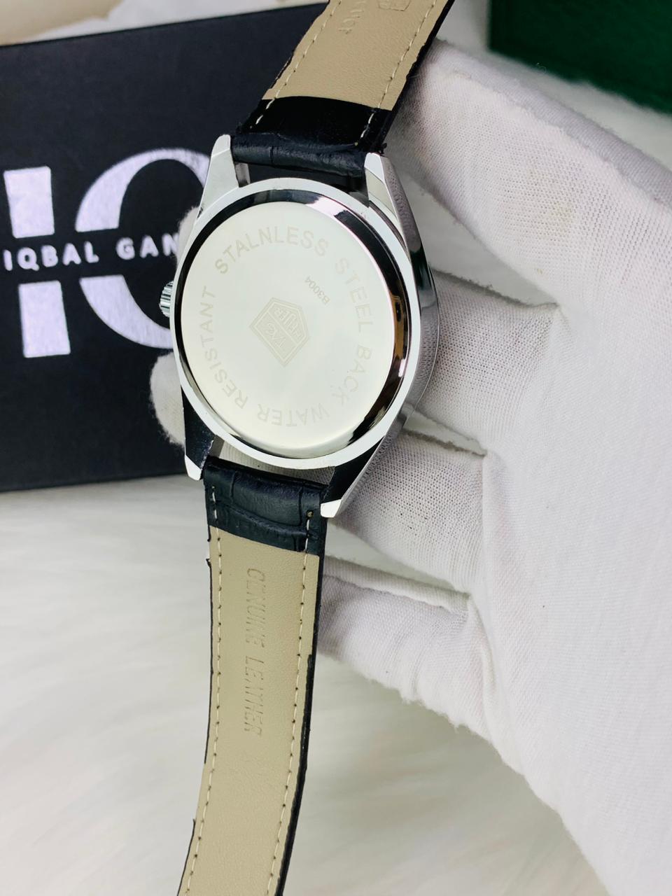 Tag Calibre 5 Watch With Day&Date (Black)