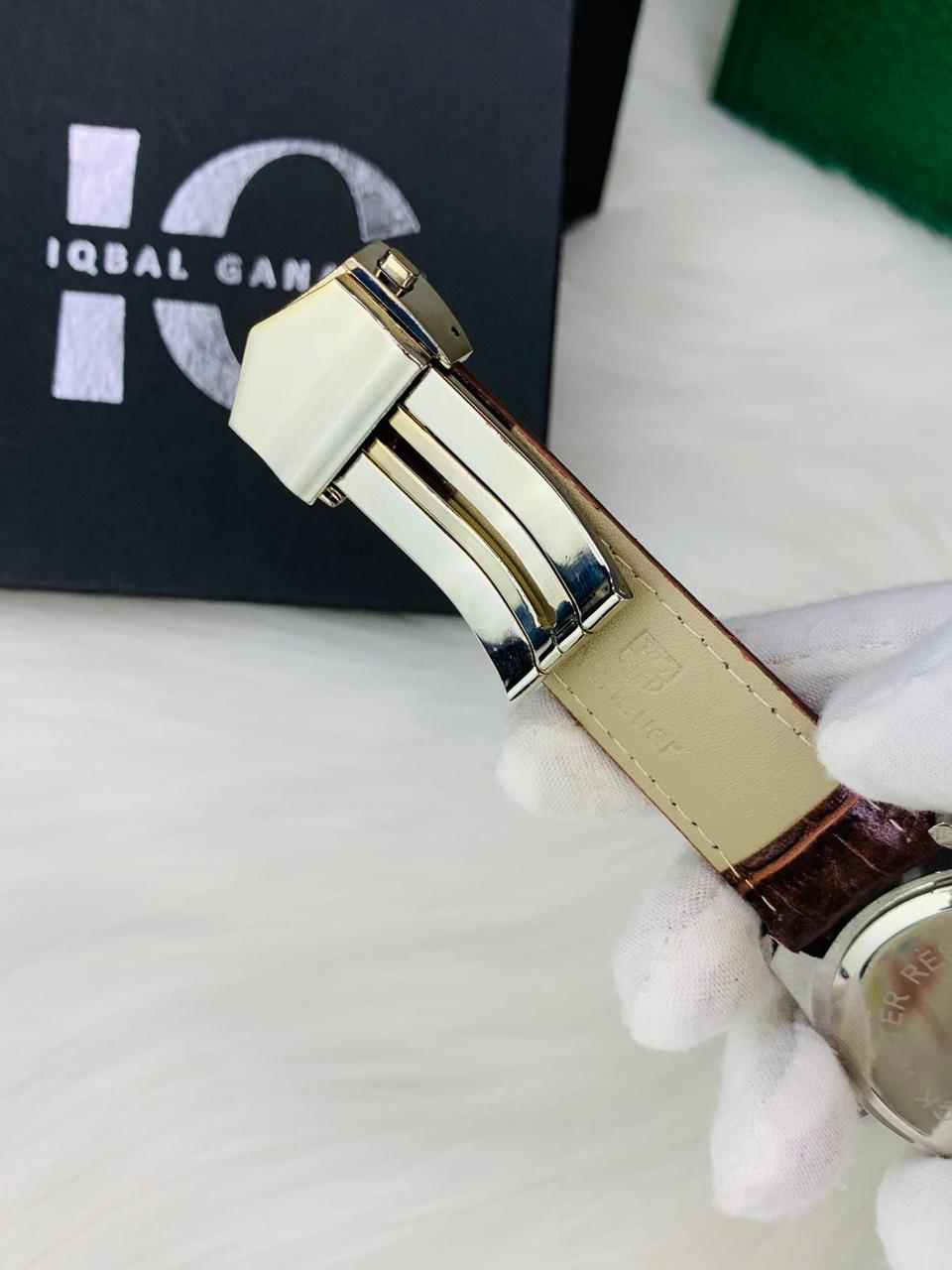 Tag Calibre 5 Watch With Day&Date (Brown)