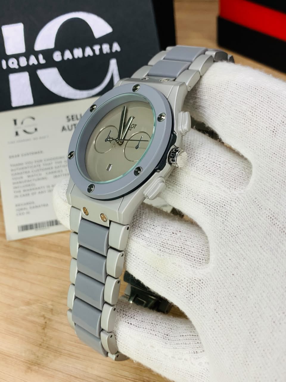 HB Unique Model | Two Tone Grey