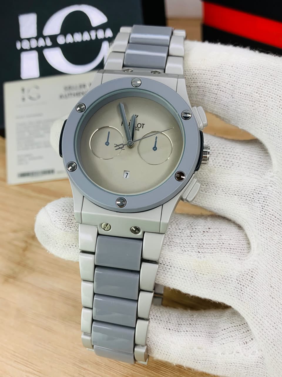HB Unique Model | Two Tone Grey