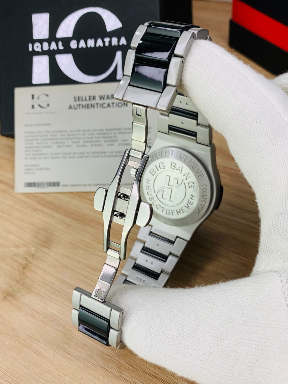 HB Unique Model | Two Tone Black
