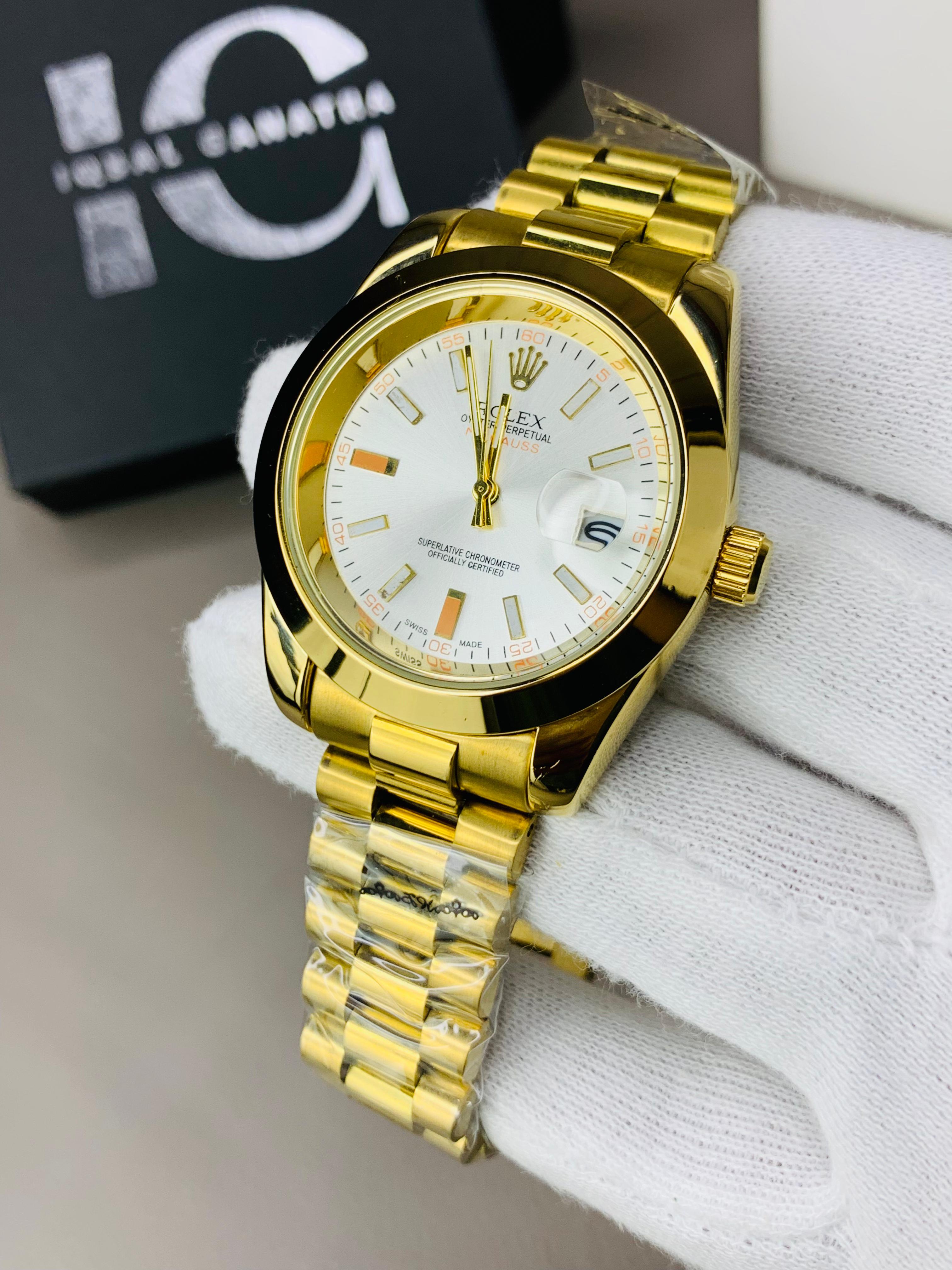 Luxury Milgauss (Gold White)