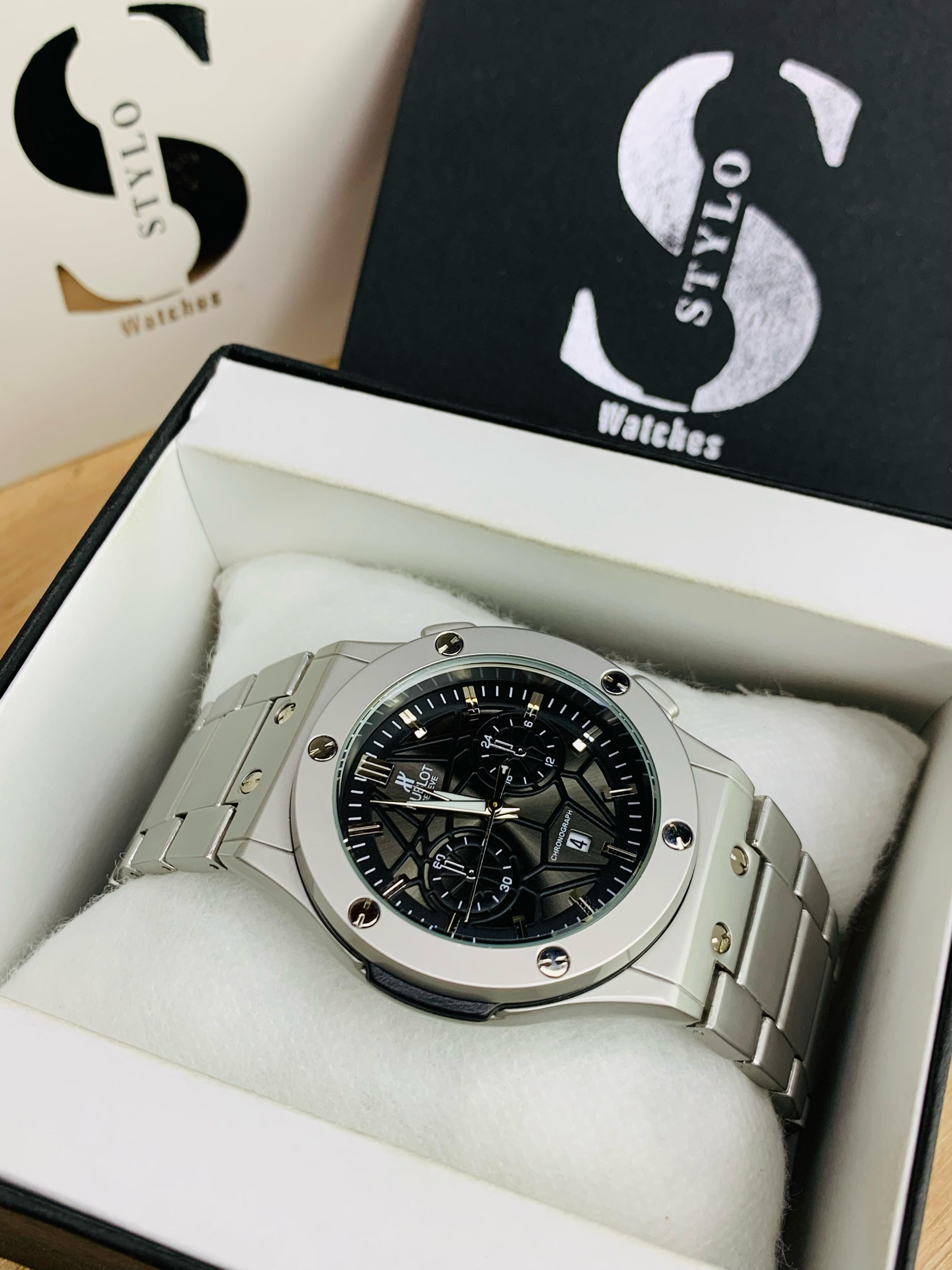 HB Regular | Silver Black