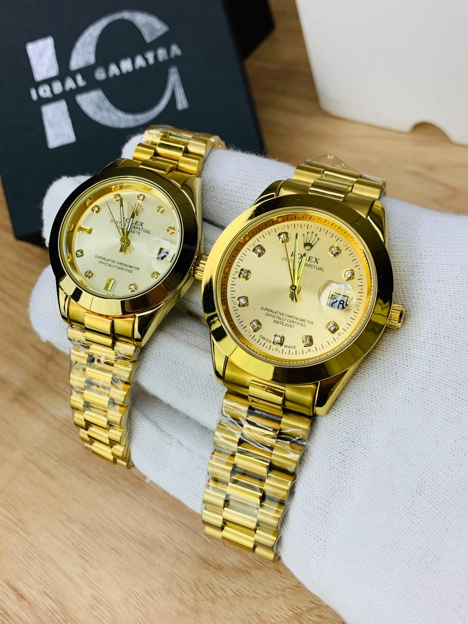 Branded Couple Stone (Full Gold)