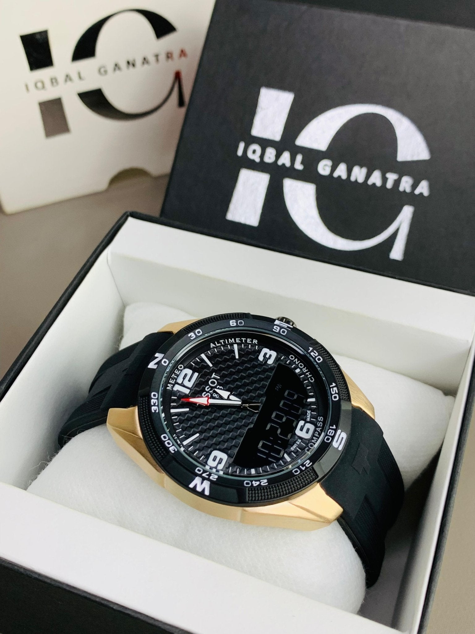 Branded Dual Time | Copper Black