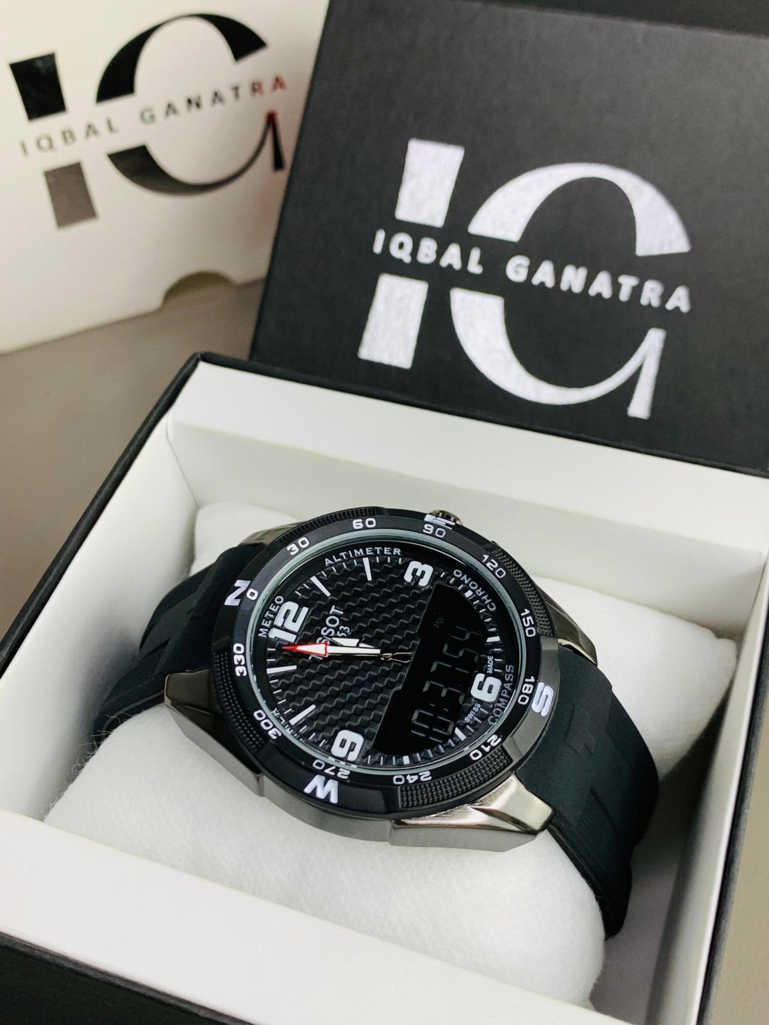 Branded Dual Time | Full Black