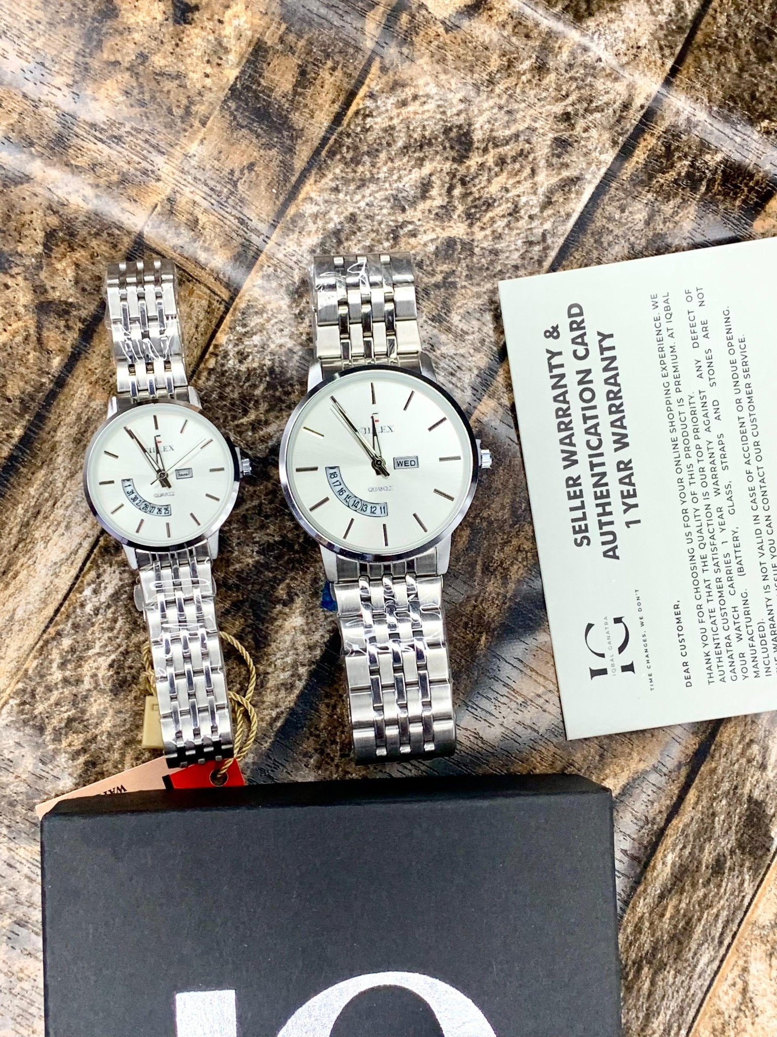 Cillex Original Couple | Full Silver