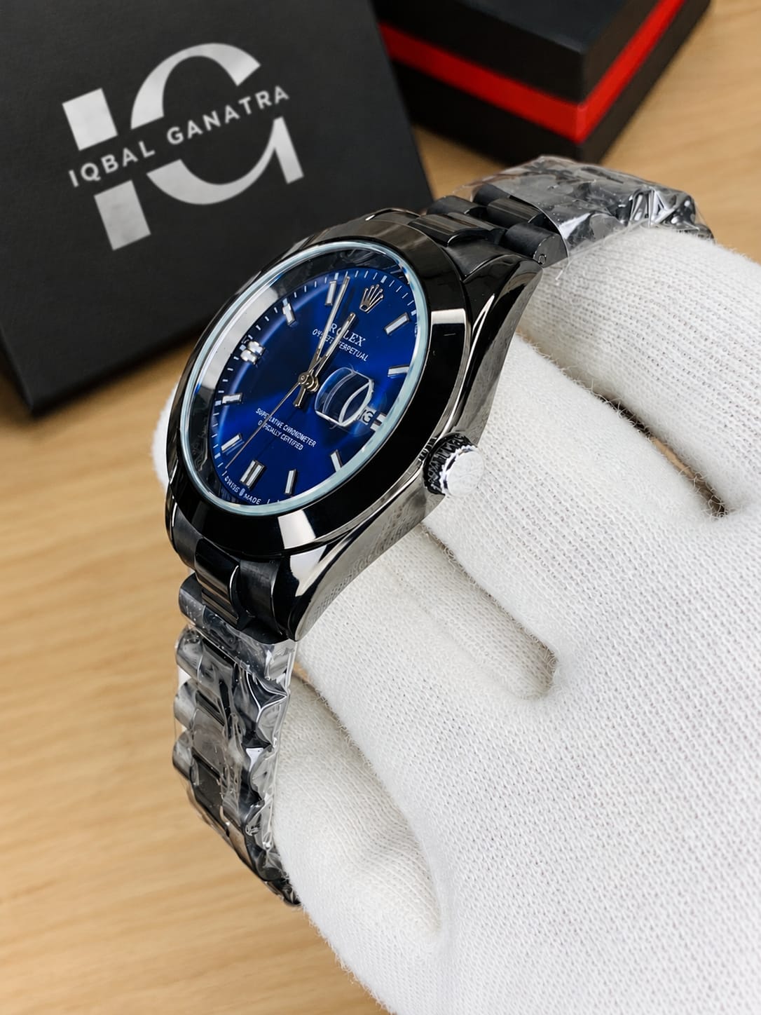 Classic Plain Case (Black Blue)