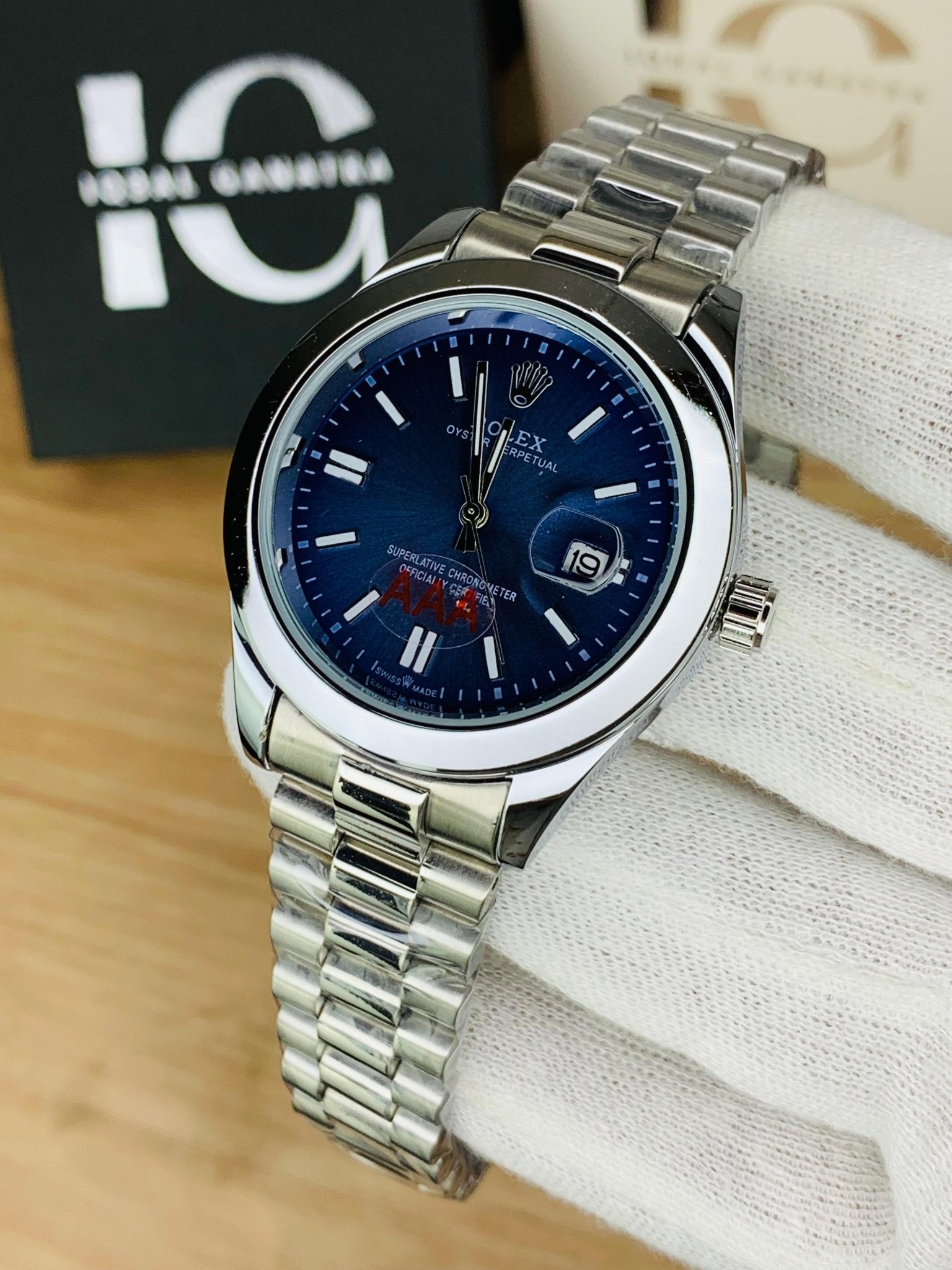 Classic Plain Case (Silver Blue)