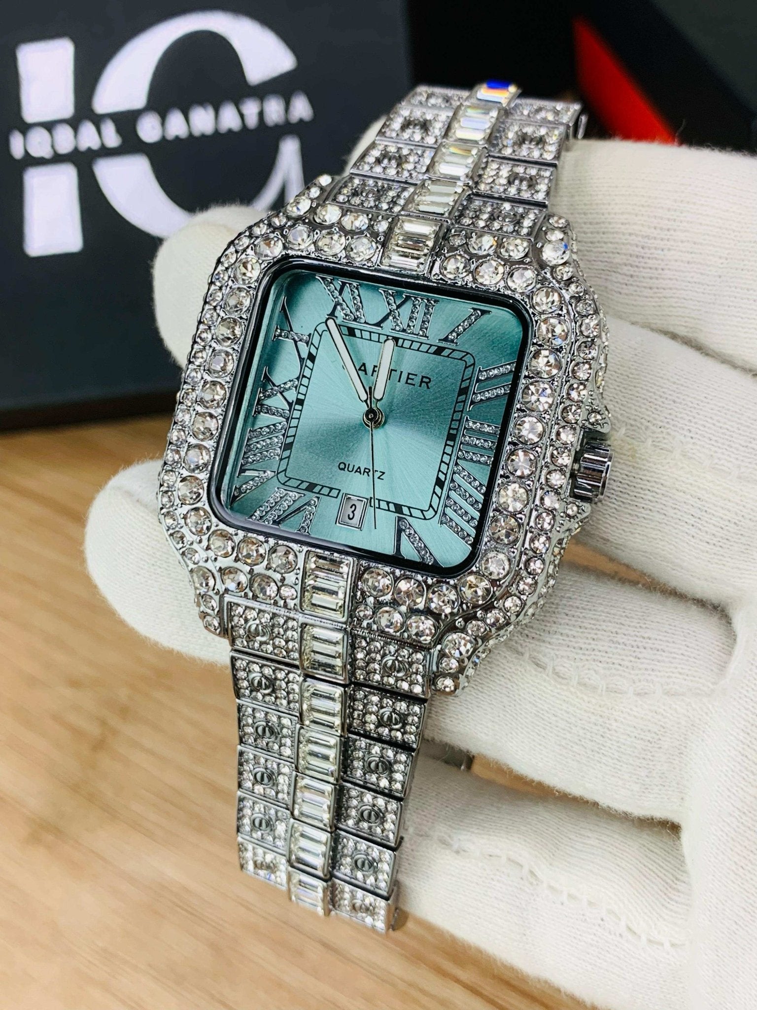 CRTR |Ice Model|Silver Tiffany Blue