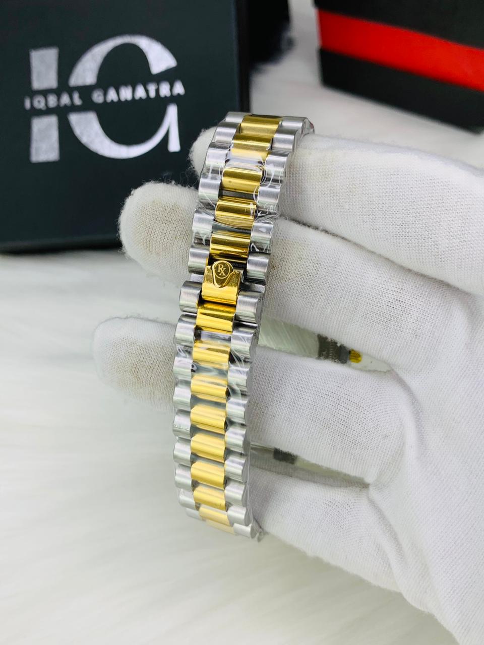 Cut Reg Stone Model | Two Tone Gold