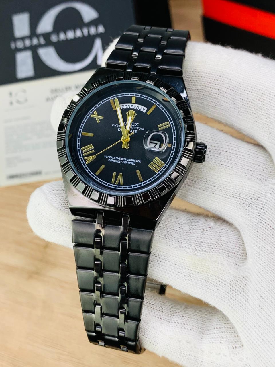 Day&Date Roman Edition | Full Black