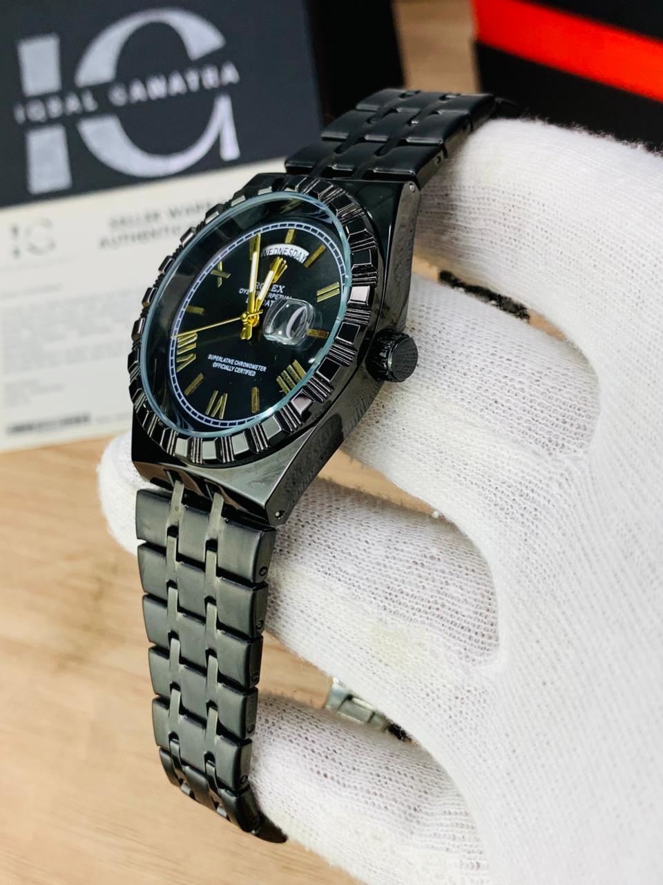 Day&Date Roman Edition | Full Black