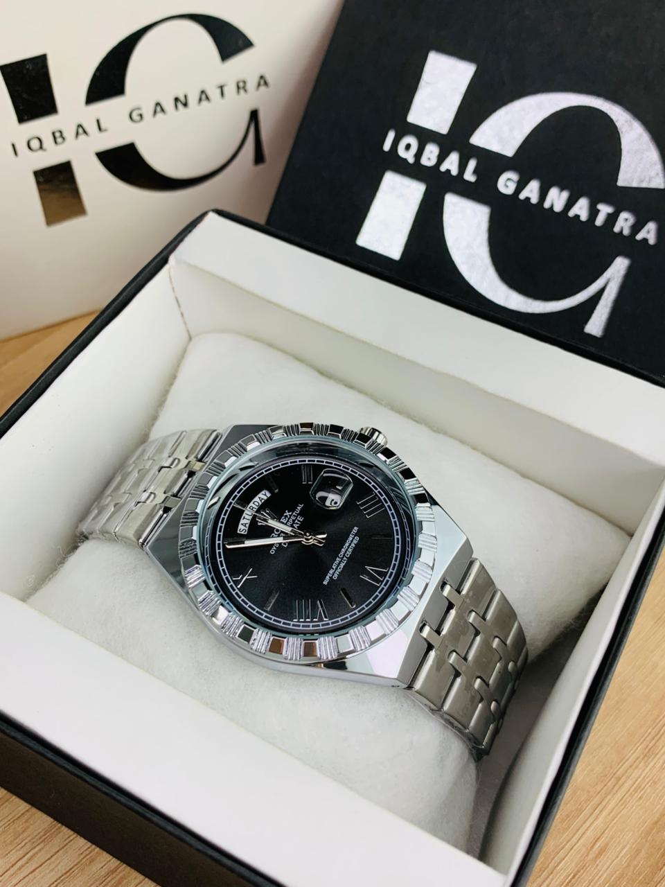 Day&Date Roman Edition | Silver Black