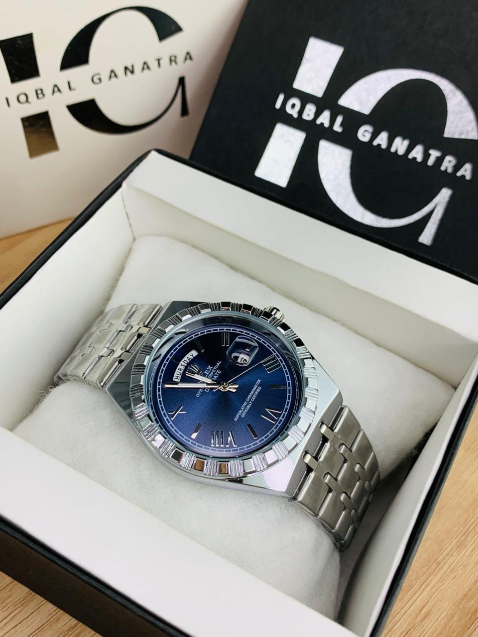 Day&Date Roman Edition | Silver Blue