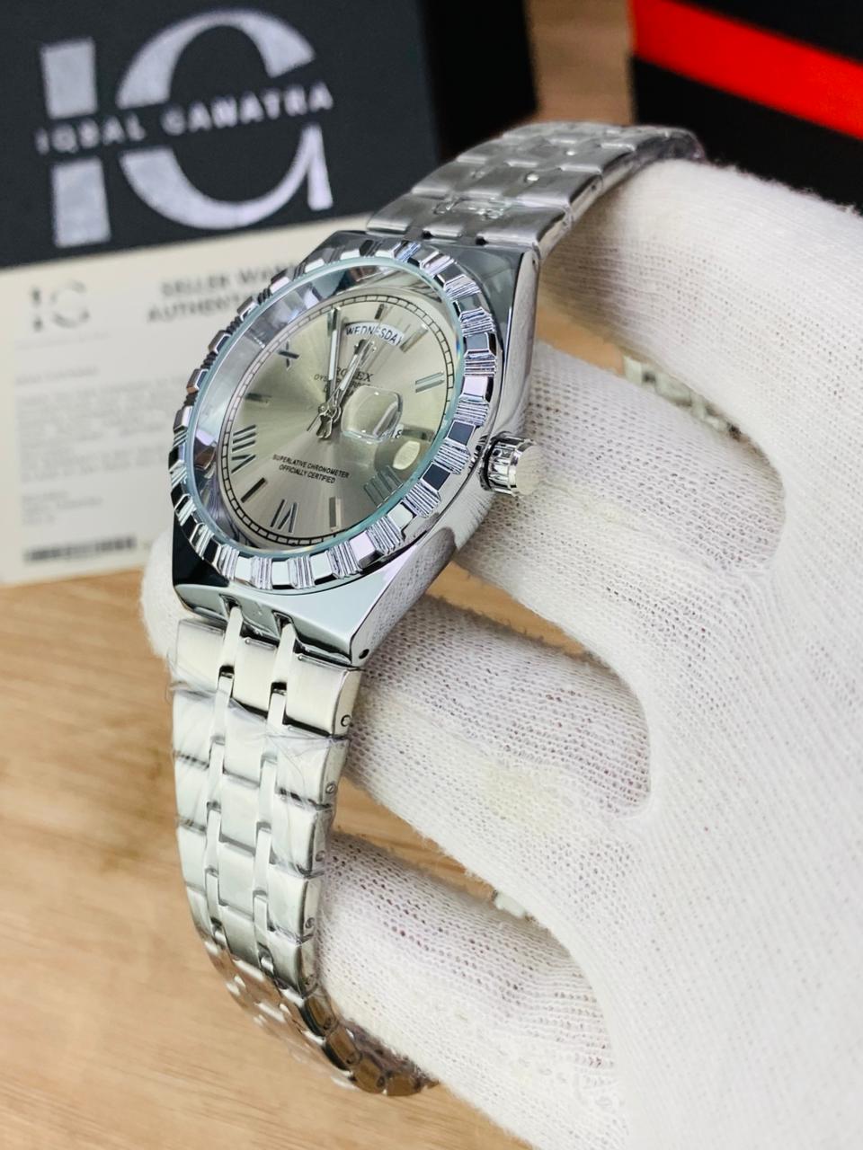 Day&Date Roman Edition | Silver Grey