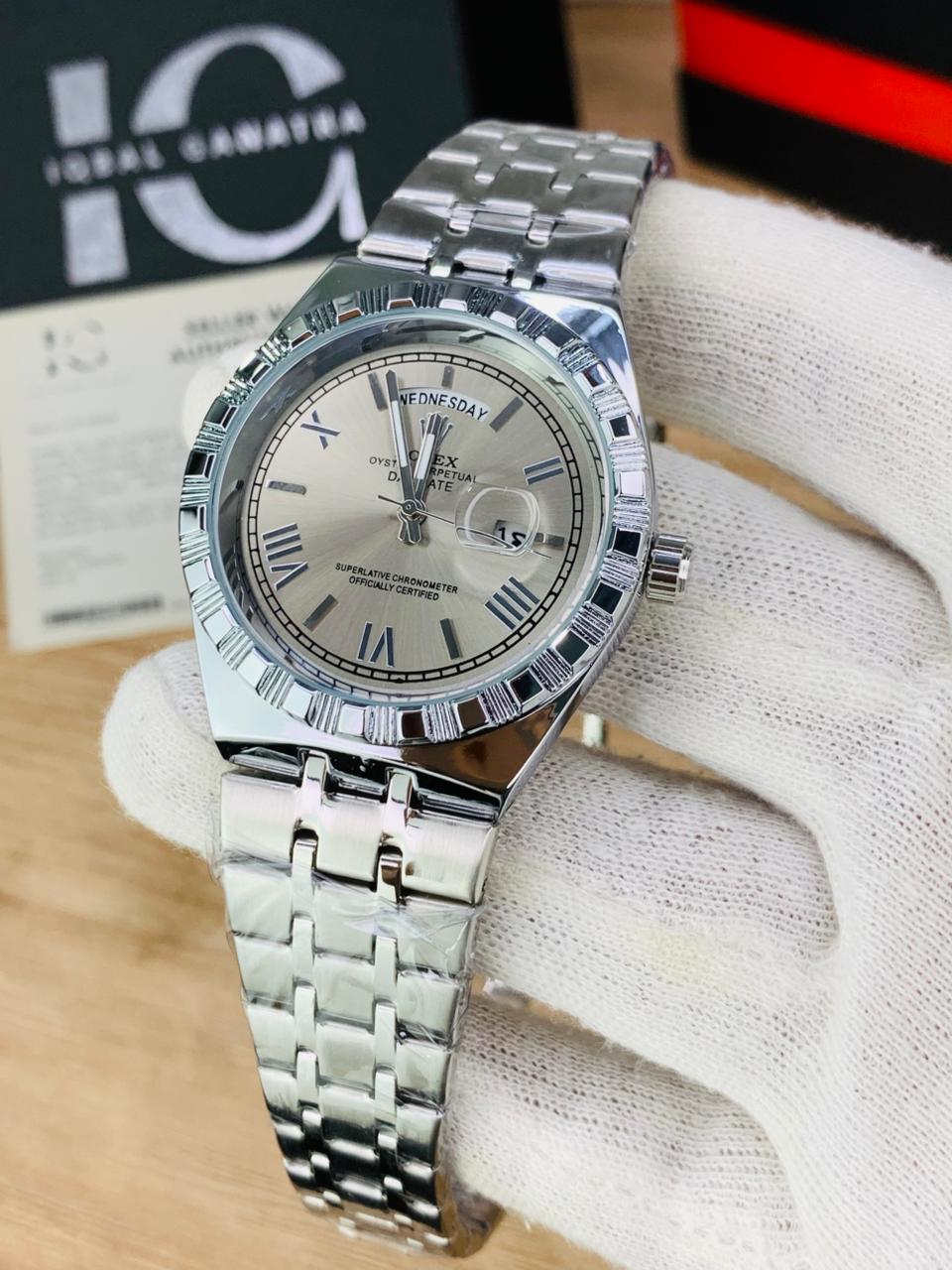 Day&Date Roman Edition | Silver Grey
