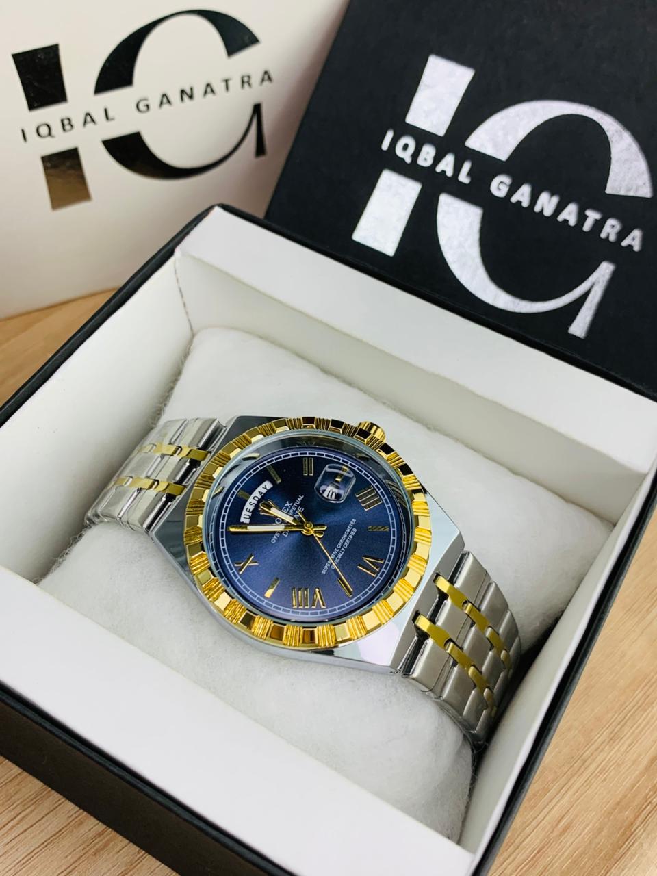 Day&Date Roman Edition | Two Tone Blue
