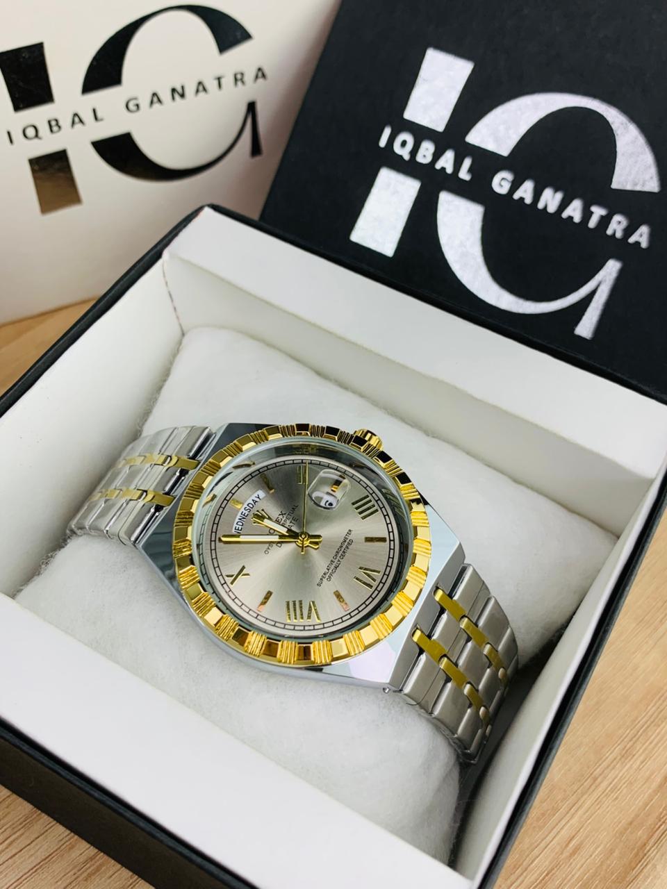 Day&Date Roman Edition | Two Tone Grey