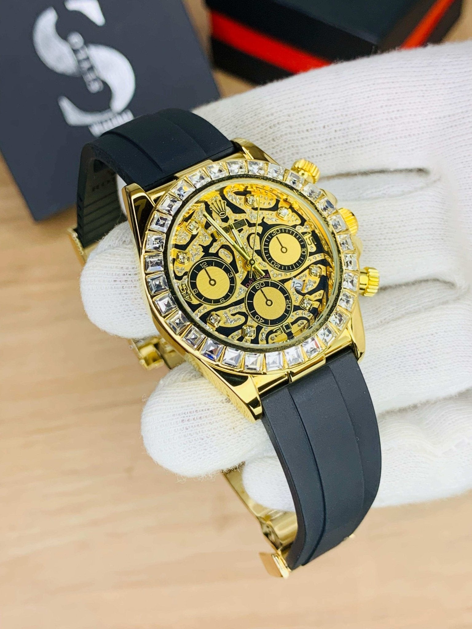 Daytona Stone Model | Full Gold (Tiger)