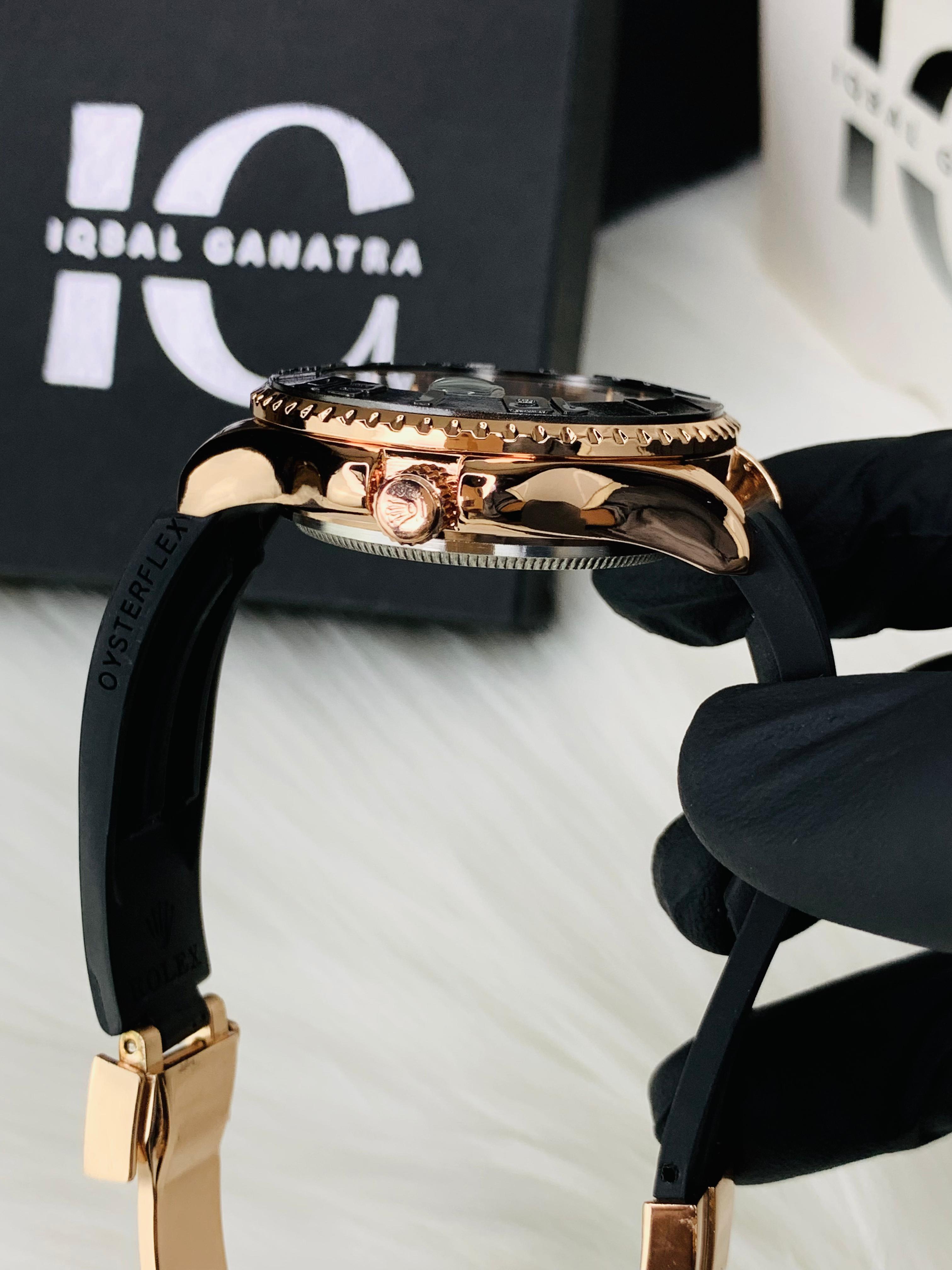 Yacht Master Men Watch | Rosegold