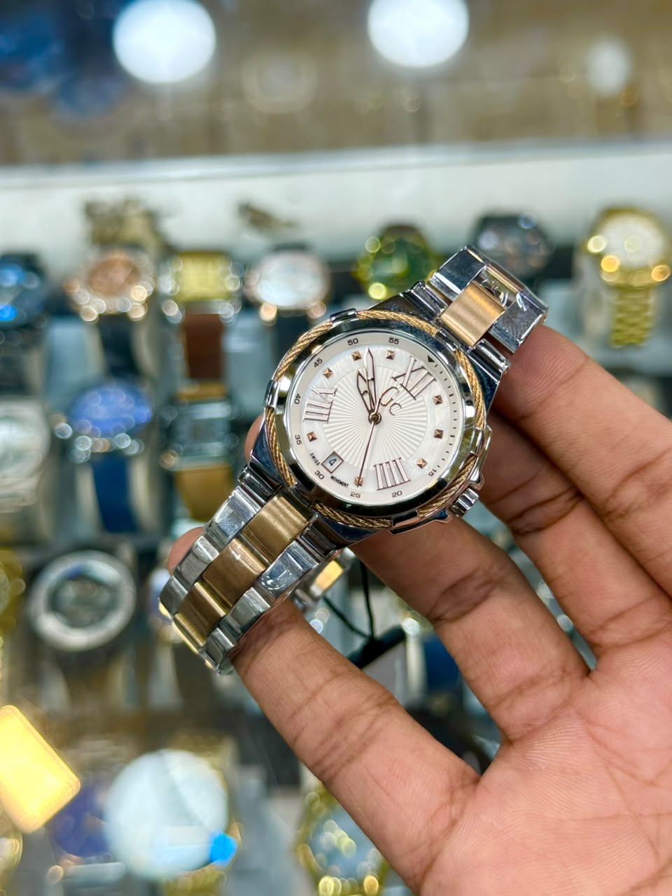 GC Ladies | Two Tone Rose White
