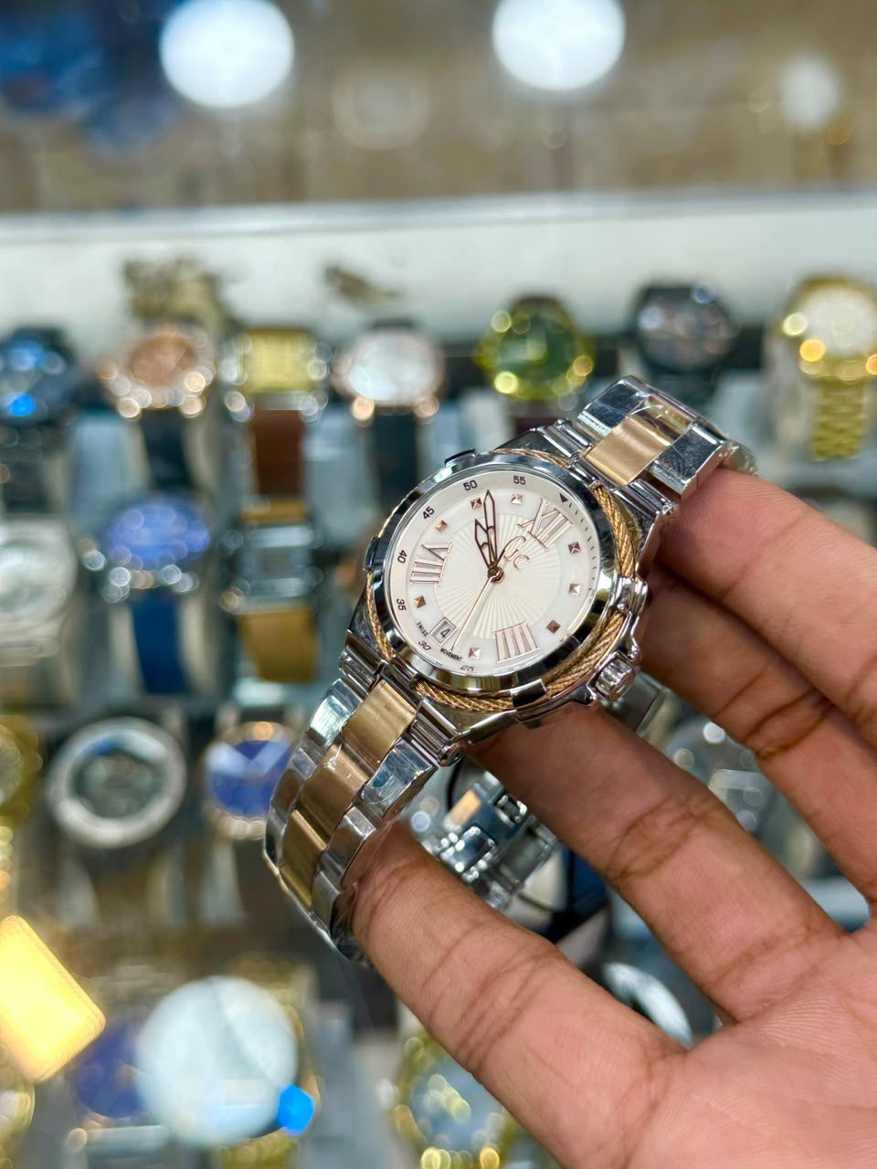 GC Ladies | Two Tone Rose White