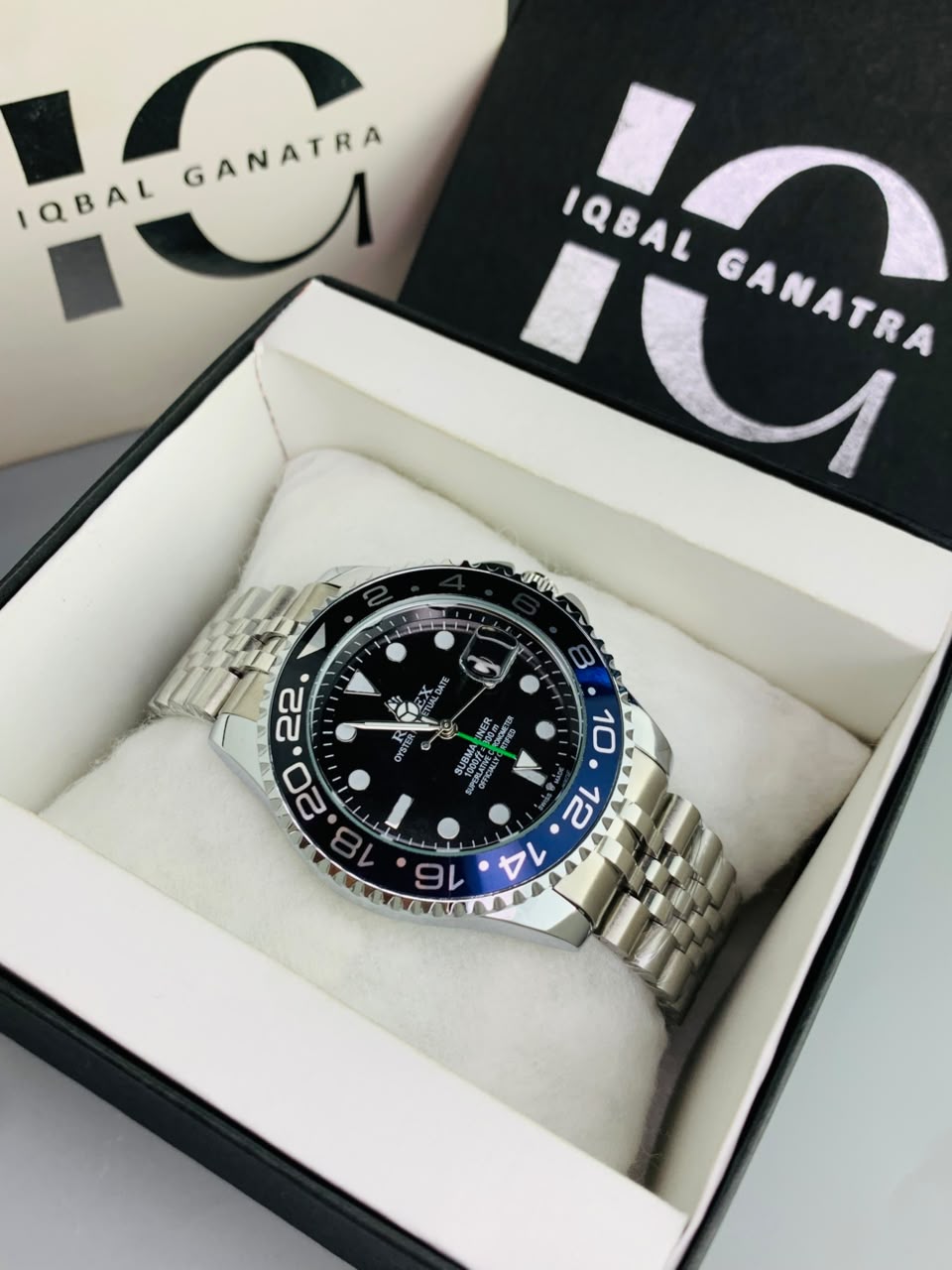 GMT Semi Auto Movement Jubilee Chain | Date Working | Batman