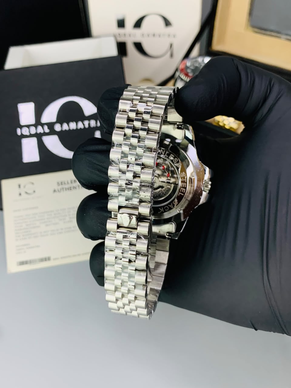 GMT Semi Auto Movement Jubilee Chain | Date Working | Batman