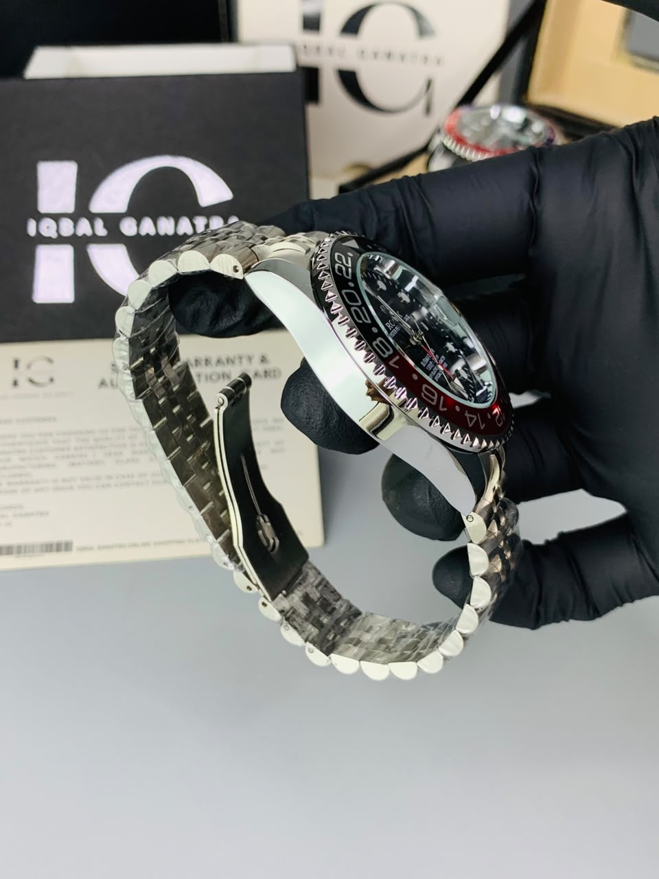GMT Semi Auto Movement Jubilee Chain | Date Working | Bruce Wayne