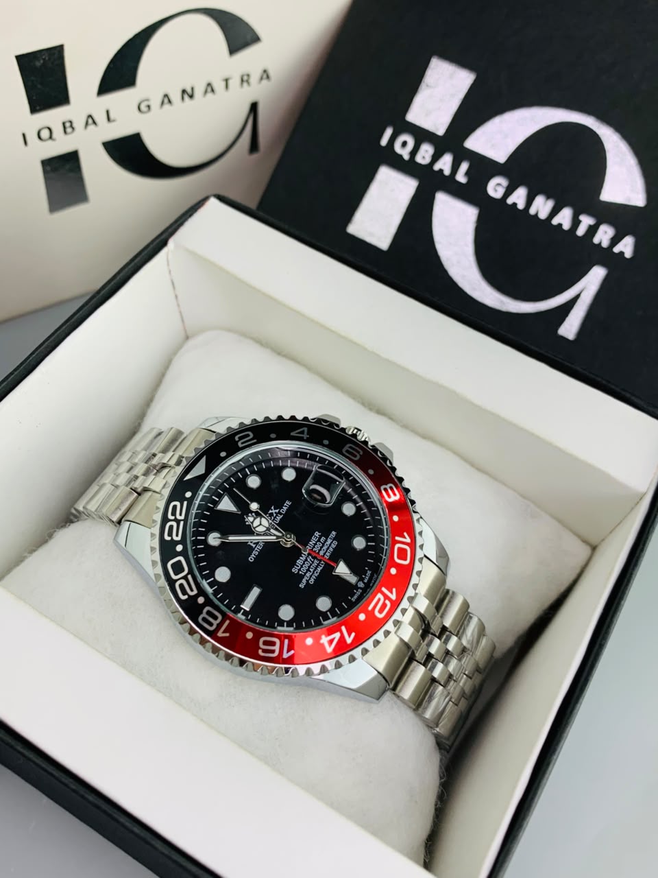 GMT Semi Auto Movement Jubilee Chain | Date Working | Coke