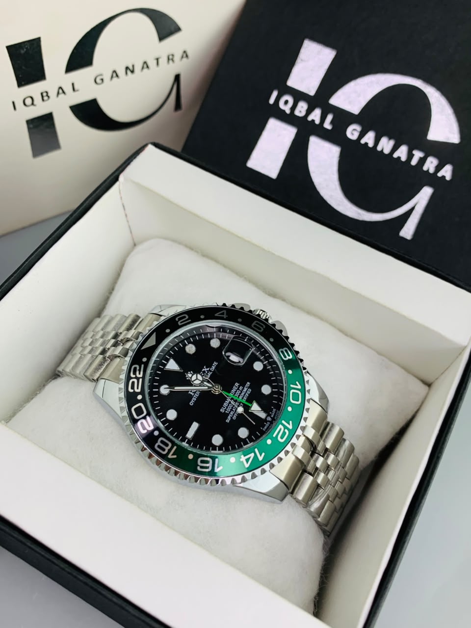 GMT Semi Auto Movement Jubilee Chain | Date Working | Sprite