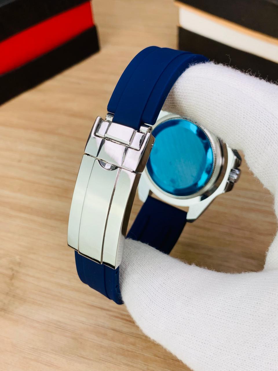 GMT Strap With Date (Blue Lagoon)