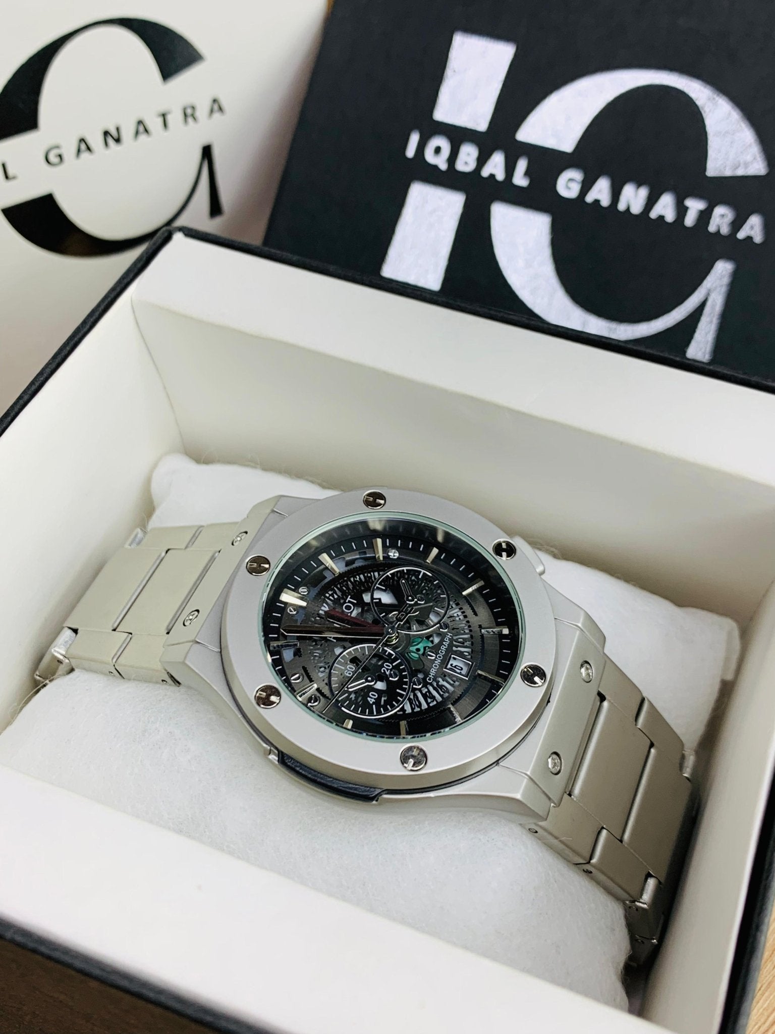 HB Chain Skl (Silver Black)