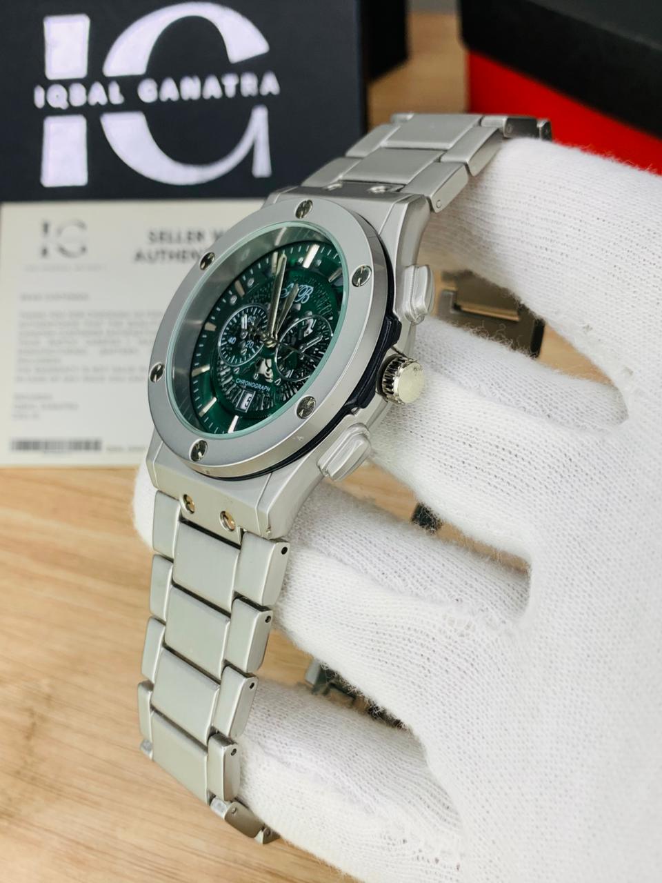 HB Chain Skl (Silver Green)