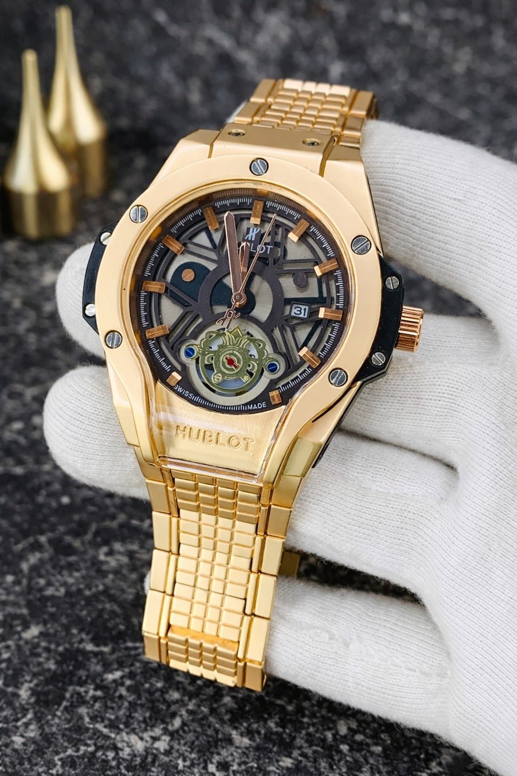 HB Demanding Model | Rosegold Brown