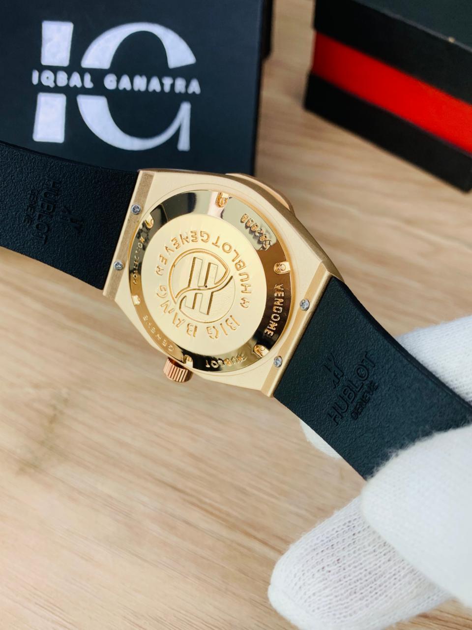 HB Diamond Cut Strap | Rosegold