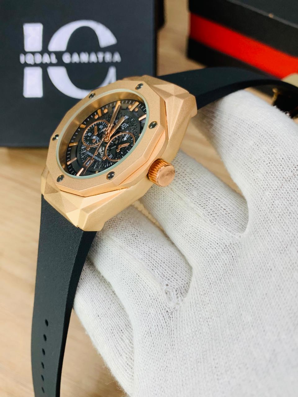 HB Diamond Cut Strap | Rosegold