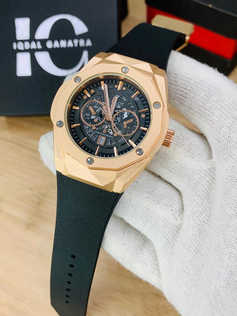 HB Diamond Cut Strap | Rosegold