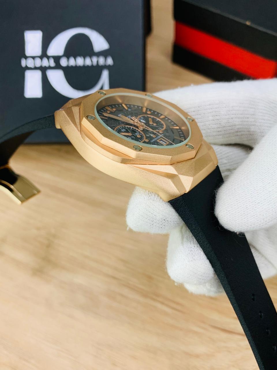 HB Diamond Cut Strap | Rosegold