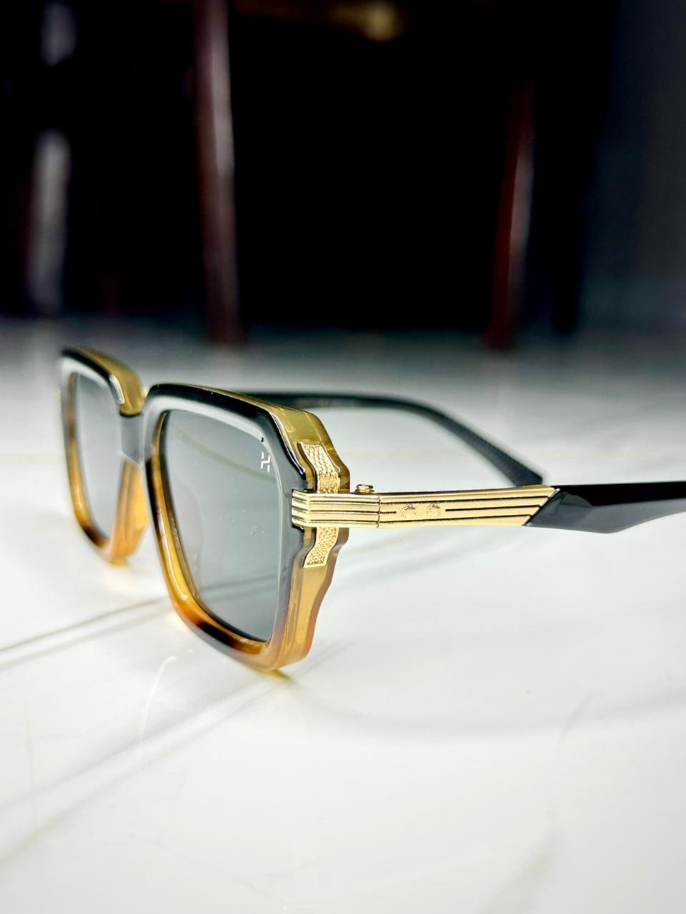 Imported Cheetah Rectangular 6004 | Black