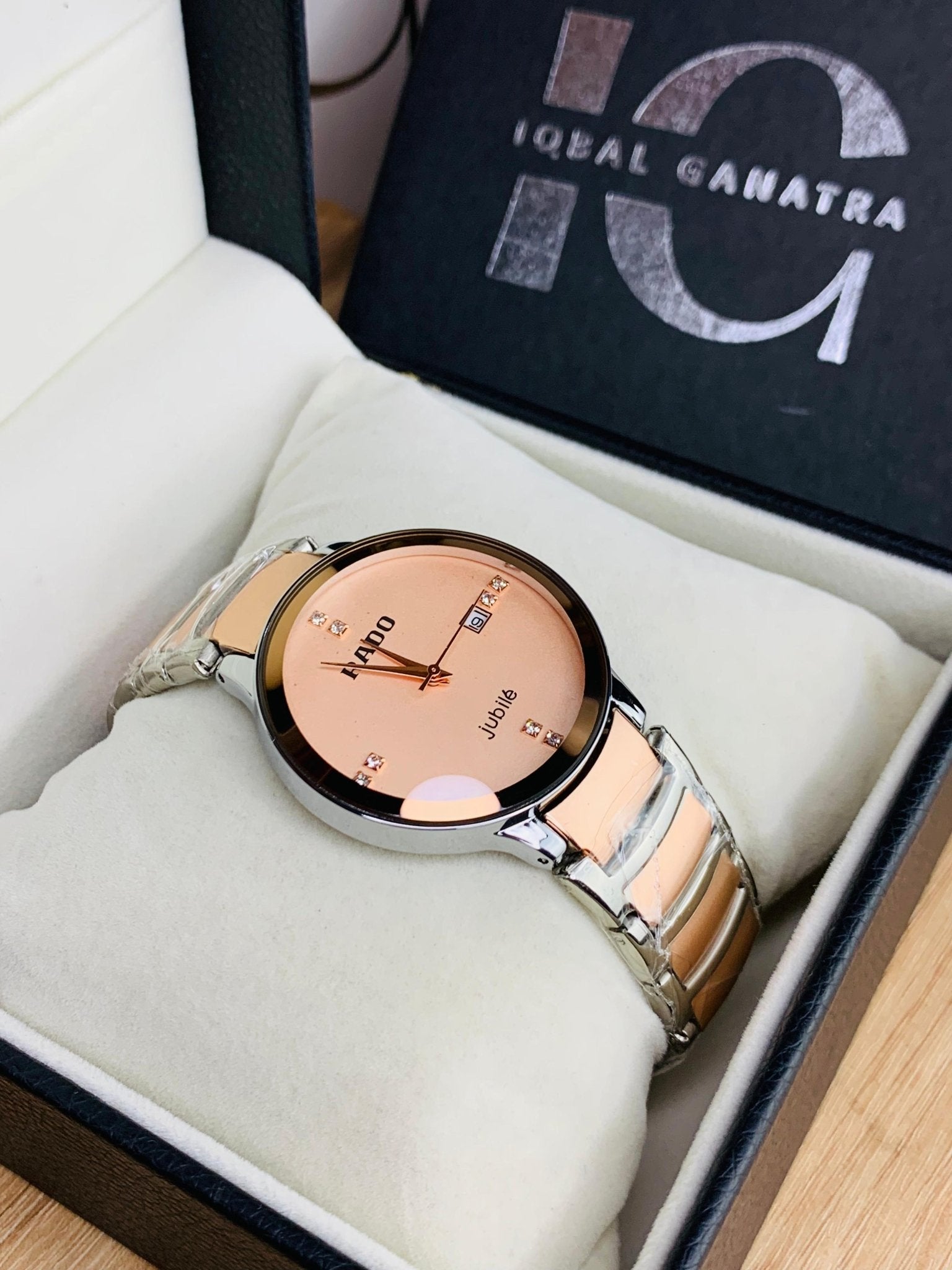 Jubile Two Tone RD Watch (Pink)