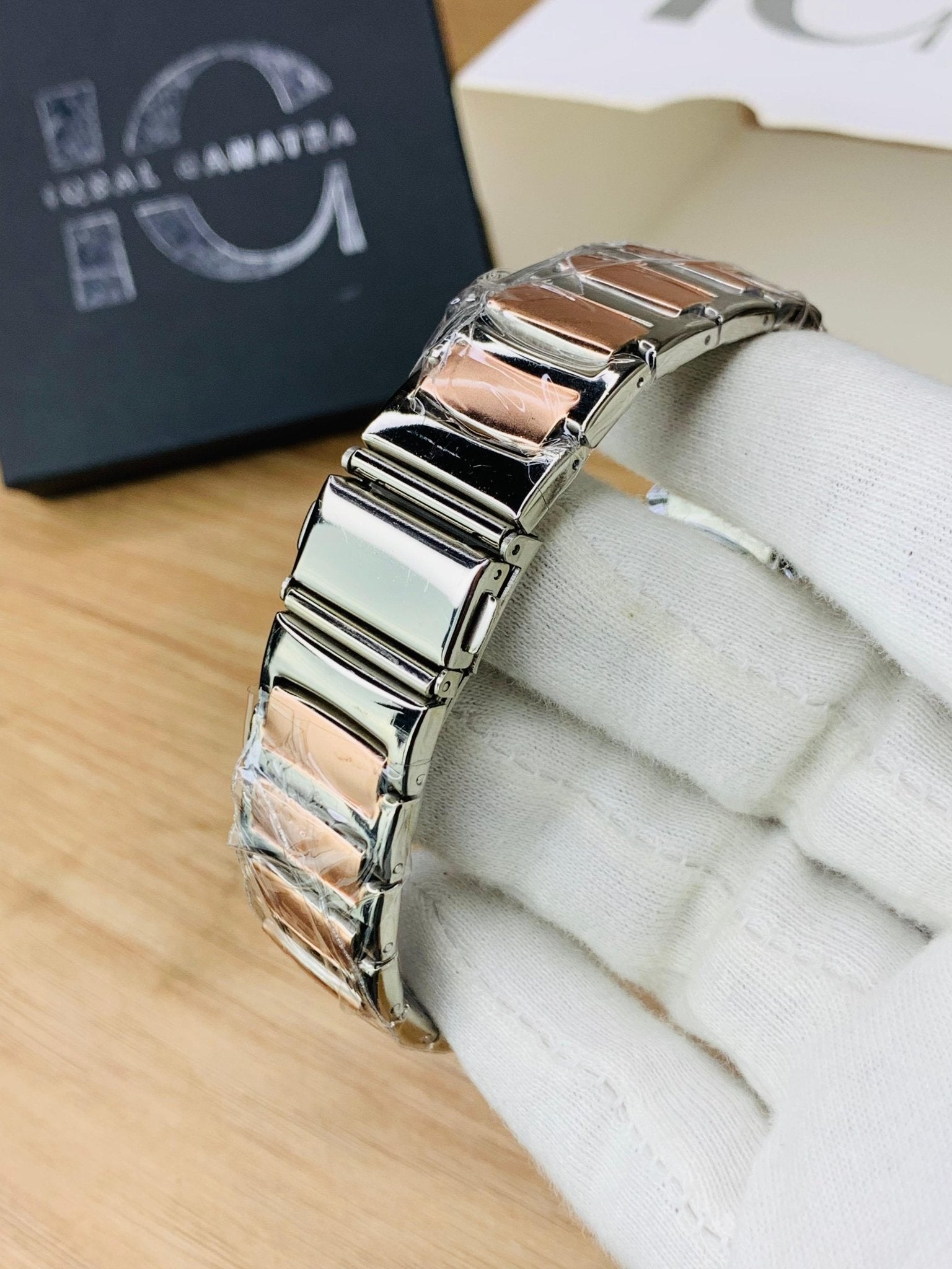 Jubile Two Tone RD Watch (Pink)