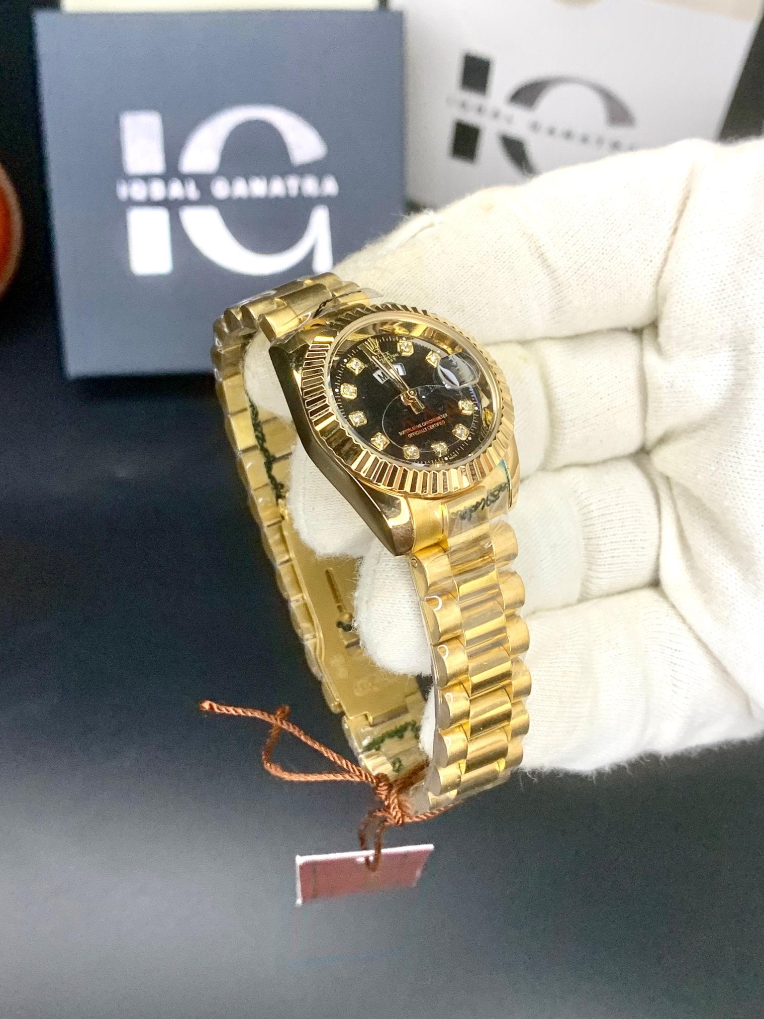 Kangoori ladies Stone (Gold Black)