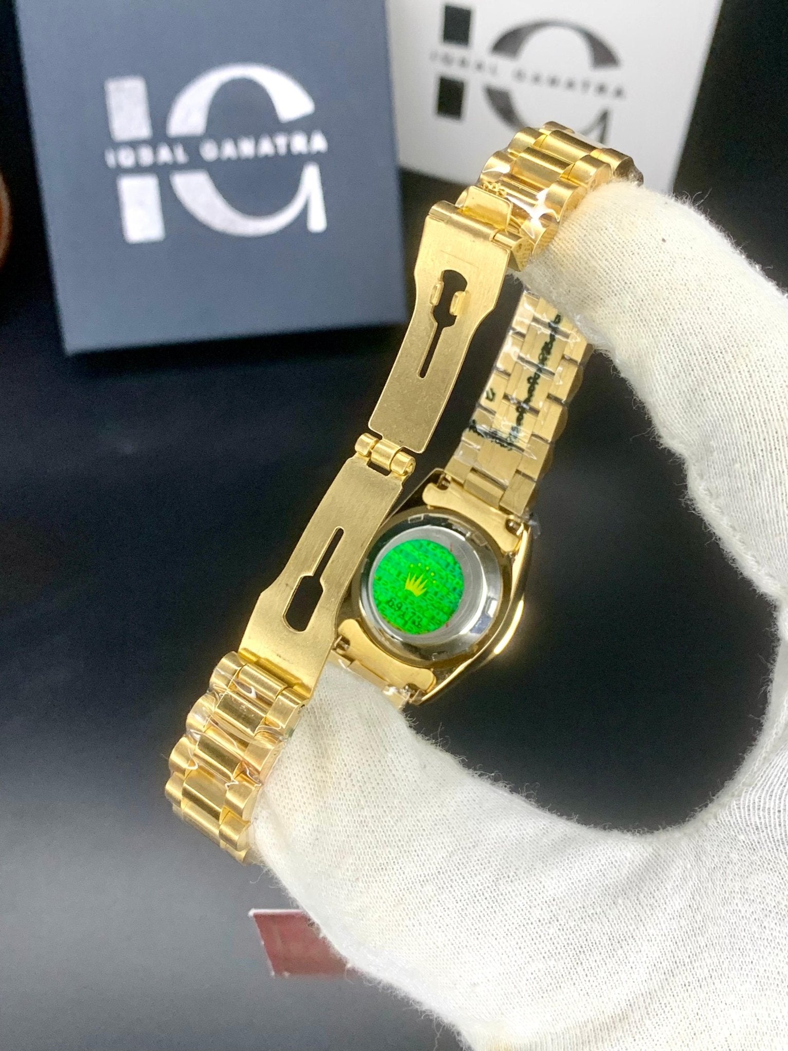 Kangoori ladies Stone (Gold Green)
