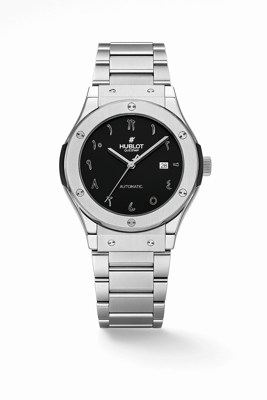 Luxury Arabic| Silver Black