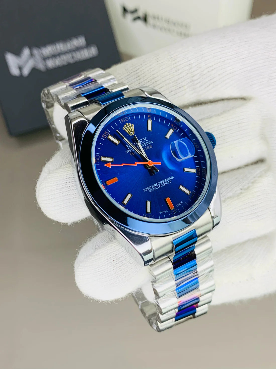 Milgauss New Edition| Two Tone Blue |