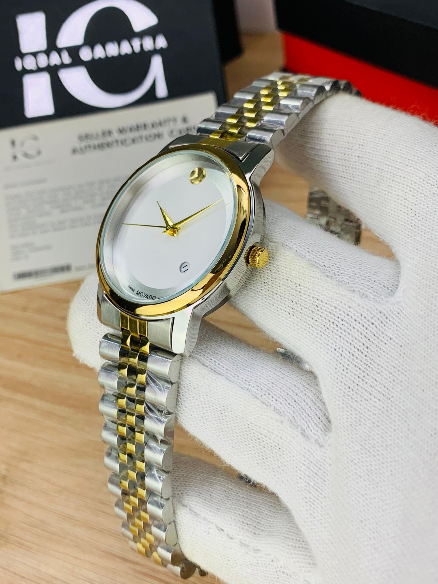 MVD Classic Model (Gold Two Tone White)