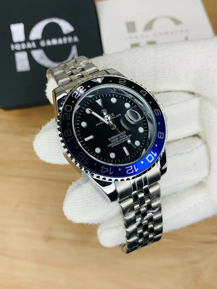GMT Semi Auto Movement Jubilee Chain | Date Working | Batman